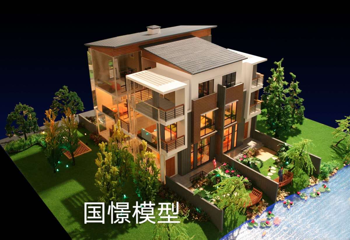 曲阜县建筑模型